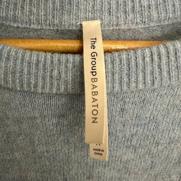 Aritzia The Group by Babaton THURLOW SWEATER - DEW BLUE - Medium - Picture 4 of 5